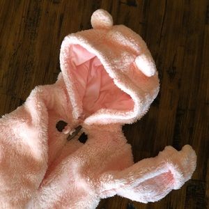 Warm Teddy Bear Snuggie Winter baby onesie